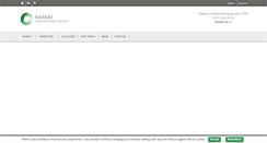 Desktop Screenshot of famat.com